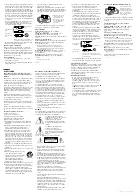 Preview for 2 page of Sony ICF-506 Operating Instructions