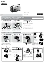 Sony ICF-B08 Operating Instructions preview