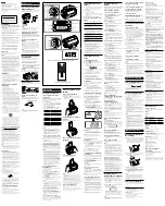Preview for 2 page of Sony ICF-C11IP/BLK Reference Manual