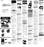 Sony ICF-C1iPMK Operating Instructions preview