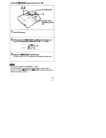 Предварительный просмотр 5 страницы Sony ICF-C203 Operating Instructions Manual