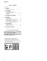 Preview for 2 page of Sony ICF-C273 - Fm/am Clock Radio Service Manual