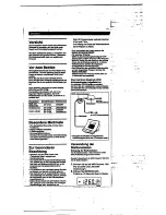 Предварительный просмотр 11 страницы Sony ICF-C703 - Am/fm Clock Radio Operating Instructions Manual