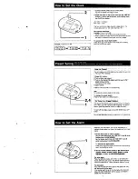 Preview for 4 page of Sony ICF-C710 Operating Instructions