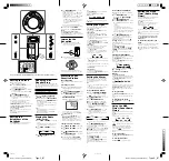 Предварительный просмотр 2 страницы Sony ICF-C773 Operating Instructions