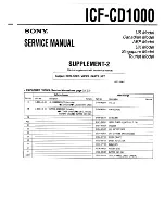 Предварительный просмотр 39 страницы Sony ICF-CD1000 Service Manual