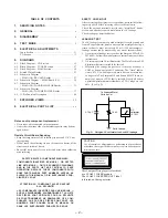 Preview for 2 page of Sony ICF-CD513 - CD Clock Radio Service Manual