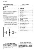 Предварительный просмотр 2 страницы Sony ICF-CD523 - CD Clock Radio Service Manual