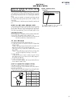 Предварительный просмотр 3 страницы Sony ICF-CD523 - CD Clock Radio Service Manual