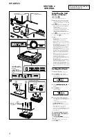 Предварительный просмотр 4 страницы Sony ICF-CD523 - CD Clock Radio Service Manual