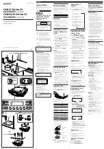 Sony ICF-CD533L Operating Instructions preview
