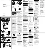 Sony ICF-CD73 Operating Instructions preview