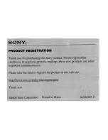 Предварительный просмотр 6 страницы Sony ICF-CD831 Operating Instructions Manual