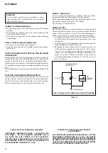 Preview for 2 page of Sony ICF-CD837 Service Manual