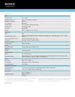 Preview for 2 page of Sony ICF-CS15iPBLK Specifications