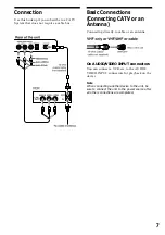 Preview for 7 page of Sony ICF-DVD57TV - Dvd Tv Clock Radio Operating Instructions Manual