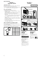 Preview for 2 page of Sony ICF-F11S Service Manual