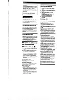 Preview for 9 page of Sony ICF ICF-SW11 Operating Instructions Manual