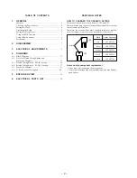 Предварительный просмотр 2 страницы Sony ICF-M33RDS Service Manual