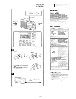 Предварительный просмотр 3 страницы Sony ICF-M33RDS Service Manual