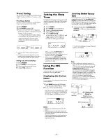 Предварительный просмотр 5 страницы Sony ICF-M33RDS Service Manual