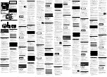 Preview for 2 page of Sony ICF-M770L Operating Instructions