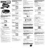 Предварительный просмотр 2 страницы Sony ICF-M88B - S2 Sports Bicycle Radio Operating Instructions