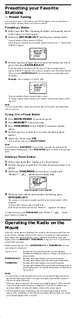 Предварительный просмотр 8 страницы Sony ICF-M88B User Manual