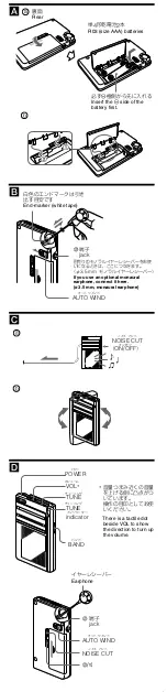 Предварительный просмотр 2 страницы Sony ICF-R45 User Manual