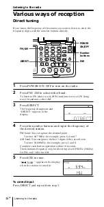 Preview for 16 page of Sony ICF-SW07 Operating Instructions Manual