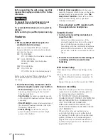 Preview for 2 page of Sony ICF-SW1000T Operating Instructions Manual