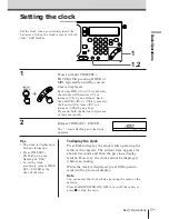 Preview for 5 page of Sony ICF-SW1000T Operating Instructions Manual