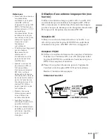 Preview for 65 page of Sony ICF-SW1000T Operating Instructions Manual