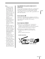 Preview for 153 page of Sony ICF-SW1000T Operating Instructions Manual