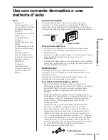 Preview for 165 page of Sony ICF-SW1000T Operating Instructions Manual