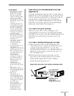 Preview for 197 page of Sony ICF-SW1000T Operating Instructions Manual