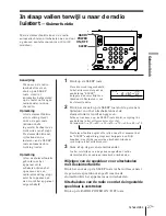 Preview for 203 page of Sony ICF-SW1000T Operating Instructions Manual