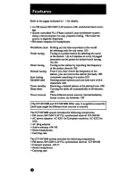 Предварительный просмотр 4 страницы Sony ICF-SW1005 Operating Lnstructions