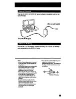 Предварительный просмотр 11 страницы Sony ICF-SW1005 Operating Lnstructions