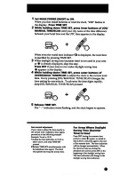 Preview for 13 page of Sony ICF-SW100E Operating Instructions Manual