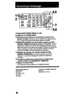 Preview for 60 page of Sony ICF-SW100E Operating Instructions Manual