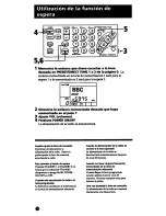 Preview for 104 page of Sony ICF-SW100E Operating Instructions Manual