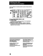 Preview for 106 page of Sony ICF-SW100E Operating Instructions Manual