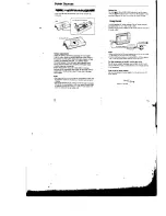 Preview for 4 page of Sony ICF-SW55 Operating Instructions Manual