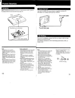 Preview for 6 page of Sony ICF-SW7600G Operating Instructions Manual