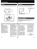 Preview for 38 page of Sony ICF-SW7600G Operating Instructions Manual