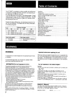 Preview for 2 page of Sony ICF-SW77 Operating Instructions Manual