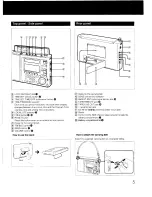 Preview for 5 page of Sony ICF-SW77 Operating Instructions Manual