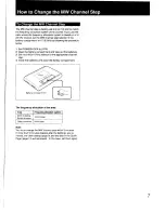 Preview for 7 page of Sony ICF-SW77 Operating Instructions Manual