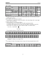 Предварительный просмотр 4 страницы Sony ICX274AQ Manual